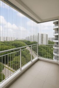 Invisible Grill Balcony – A Safer and Sleeker Space with Hangers Wala